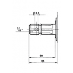 Multiplikator pompy hydrauliki gr. 2