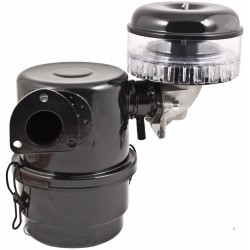 Oil-bath air filter with lateral cyclone prefilter for Lombardini engines 3700.180, 3700180.