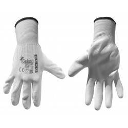 Rękawice ochronne Gekon - białe