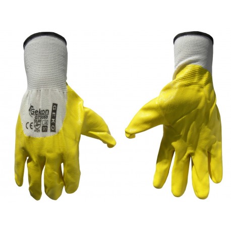 Protective gloves "Gekon" - yellow