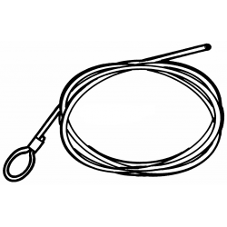 Brake cable Ø3mm - 1,50m