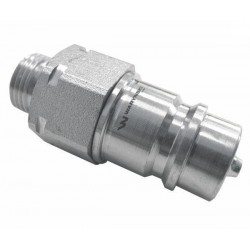 Hydraulic quick coupler plug ISO-A M18x1,5 Warynski
