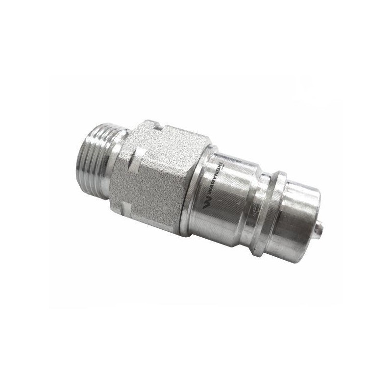 Szybkozłącze hydrauliczne wtyczka ISO-A M22x1,5 Waryński