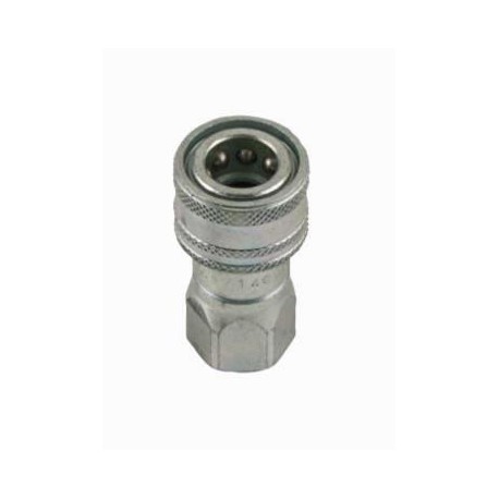 Hydraulic quick coupler socket ISO-A GAS 1/4" interchangeable