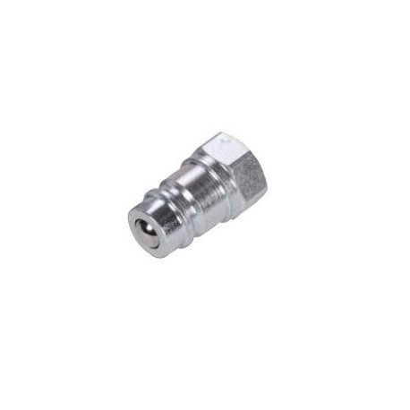 Hydraulic quick coupler plug with ball ISO-A GAS 1/4"